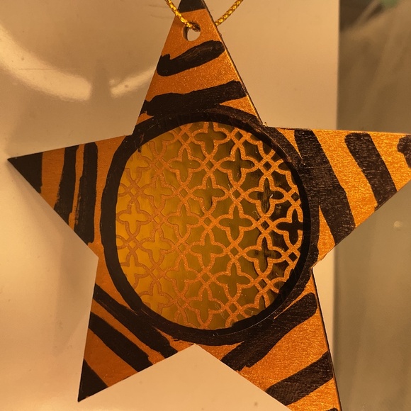 Wooden star decoration - Picture 4 of 4